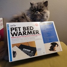 API 12H Pet Bed Warmer Dog Cat Electric Heating Pad Indoor Heater Mat 12x15" CZ