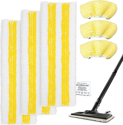 6Er Set Mikrofaser-Tuchset Für Kärcher Dampfreiniger Easyfix SC1, SC2, SC3, SC4,