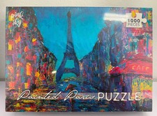Pink Sky "Painted Paris" 1000pc Puzzle Tower 26x19 in. New and sealed