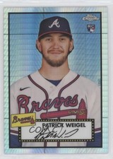 2021 Chrome Platinum Anniversary Mega Box Prism Refractor Patrick Weigel 4z8