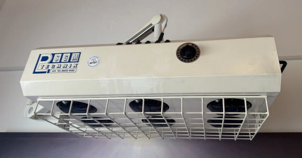 Rotlichtstrahler Wärmestrahler mit Wandbefestigungsarm, Physiotherapie, - Bild 3 von 4