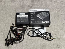 Thermaltake SMART 500W 80PLUS Certified ATX Power Supply Unit PSU Tested