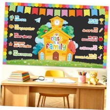 56Pcs Motivational Bulletin Board Decorations, Inspirational Yellow 56pcs