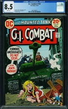 G.I. Combat #165 CGC 8,5 pagine bianche DC Comics 10/1973 The Haunted Tank