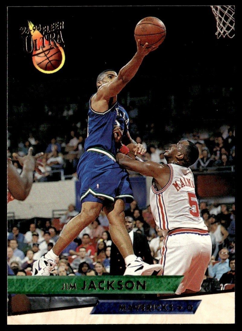 1993-94 Ultra Jim Jackson Dallas Mavericks #46