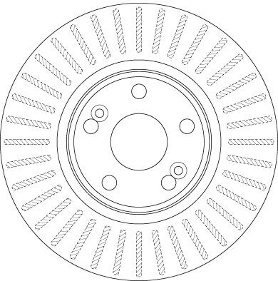 2X TRW Bremsscheibe DF6233S FüR Renault-image