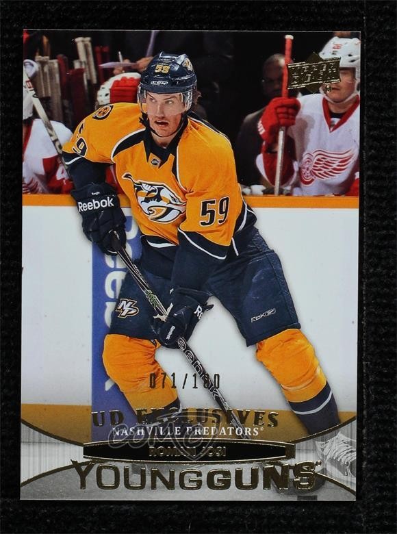 2011-12 Upper Deck Young Guns UD Exclusives /100 Roman Josi #478 Rookie RC