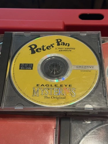 Peter Pan: A Story Painting Adventure Eagle Eye Mysteries PC 1993 disc only