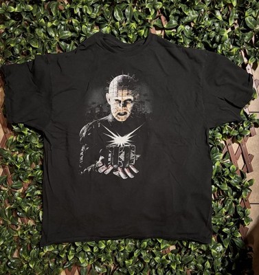 Black T-shirt Pinhead and the Lament Configuration Hellraiser III SZ 2X