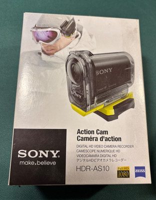 Sony Action Cam HDR-AS10 Waterproof Case Digital HD Video Camera Recorder. READ!