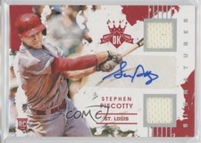 2016 Diamond Kings Rookies Signatures Silver 197/299 Stephen Piscotty Auto z5b