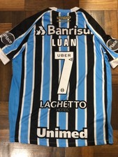 UMBRO Brazil National Team Gremio Ruan No.7 Jersey M Blue Unused