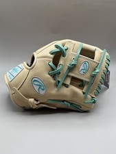 Rawlings 11 1/2” GG Elite Series Glove (GGE1151CM) - Blonde/Mint (Left hand)