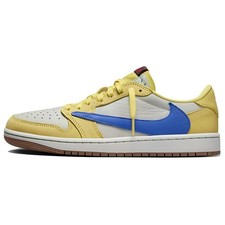 Size 6.5 - Travis Scott x Air Jordan 1 Retro OG SP Low Canary W