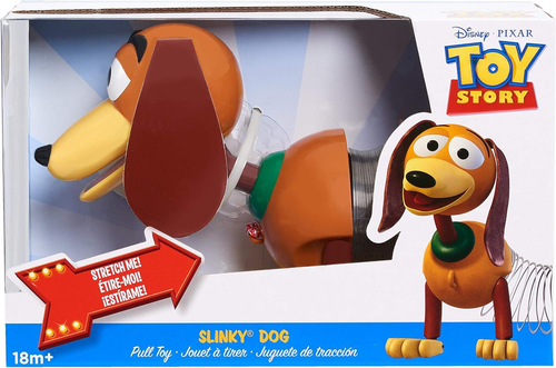 Disney and Pixar Toy Story Slinky Dog Pull Toy, Walking Spring
