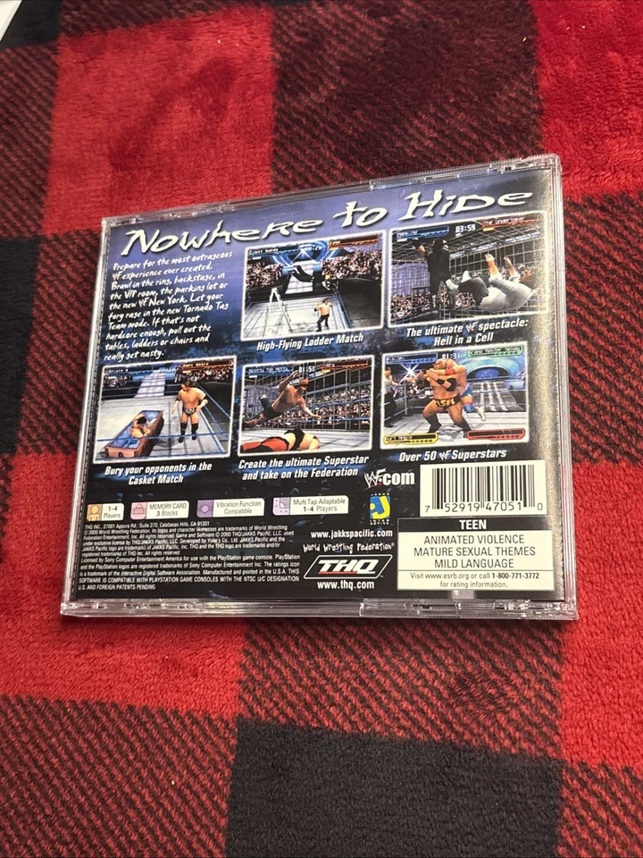 WWF SmackDown 2: Know Your Role (Sony PlayStation 1, 2000) - Image 3 of 4