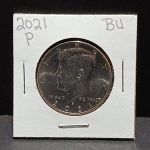 2021 P Half Dollar BU Kennedy Half Dollar 50 Cent Coin 