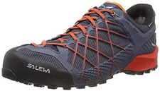 (TG. 42.5 EU) Salewa Ms Wildfire Gore-Tex, Scarpe Trekking Uomo, Ombre Blue/Fluo
