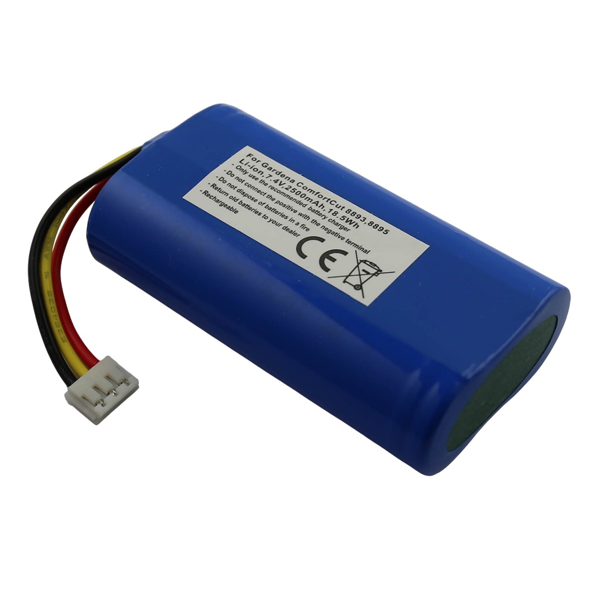 Batterie Li-ion 7.4V compatible Gardena ComfortCut 8893 8895 accu 2500mAh