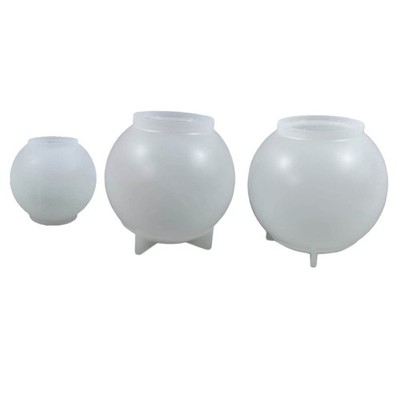 3D Geometric Mold Silicone 3D Ball Shape Mold for Aromatherapy