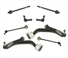 Frt Control Arms Ball Joints Tie Rods Sway For 08-09 All Wheel Drive Taurus 8pc