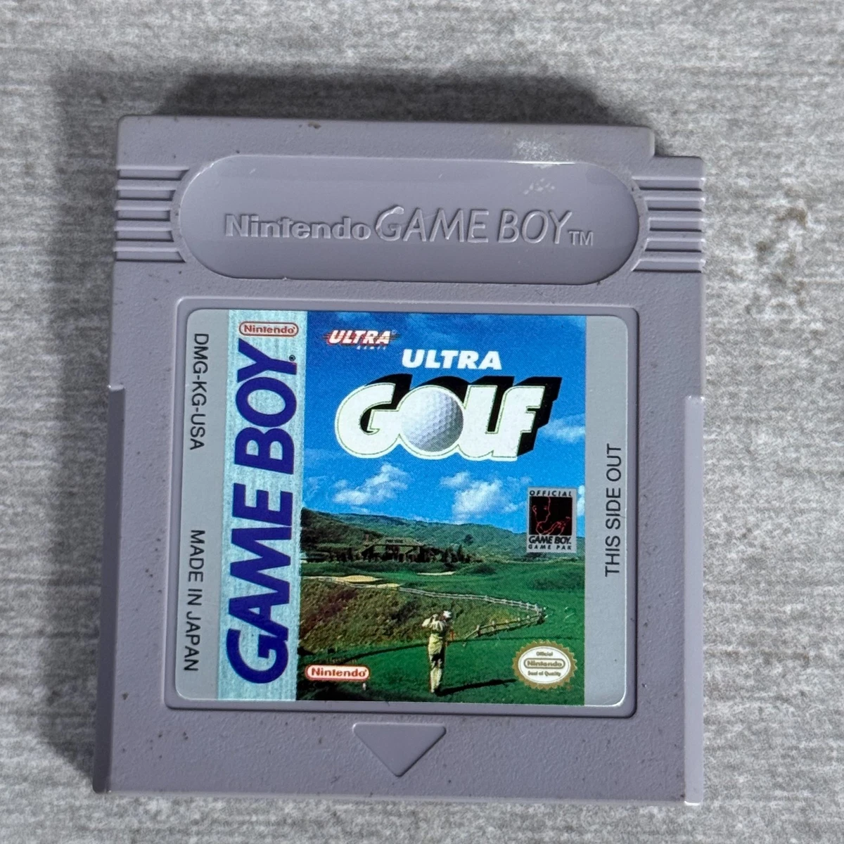 Juego Ultra Golf Nintendo Game Boy Color Advance - Carro Solo Genuino Konami