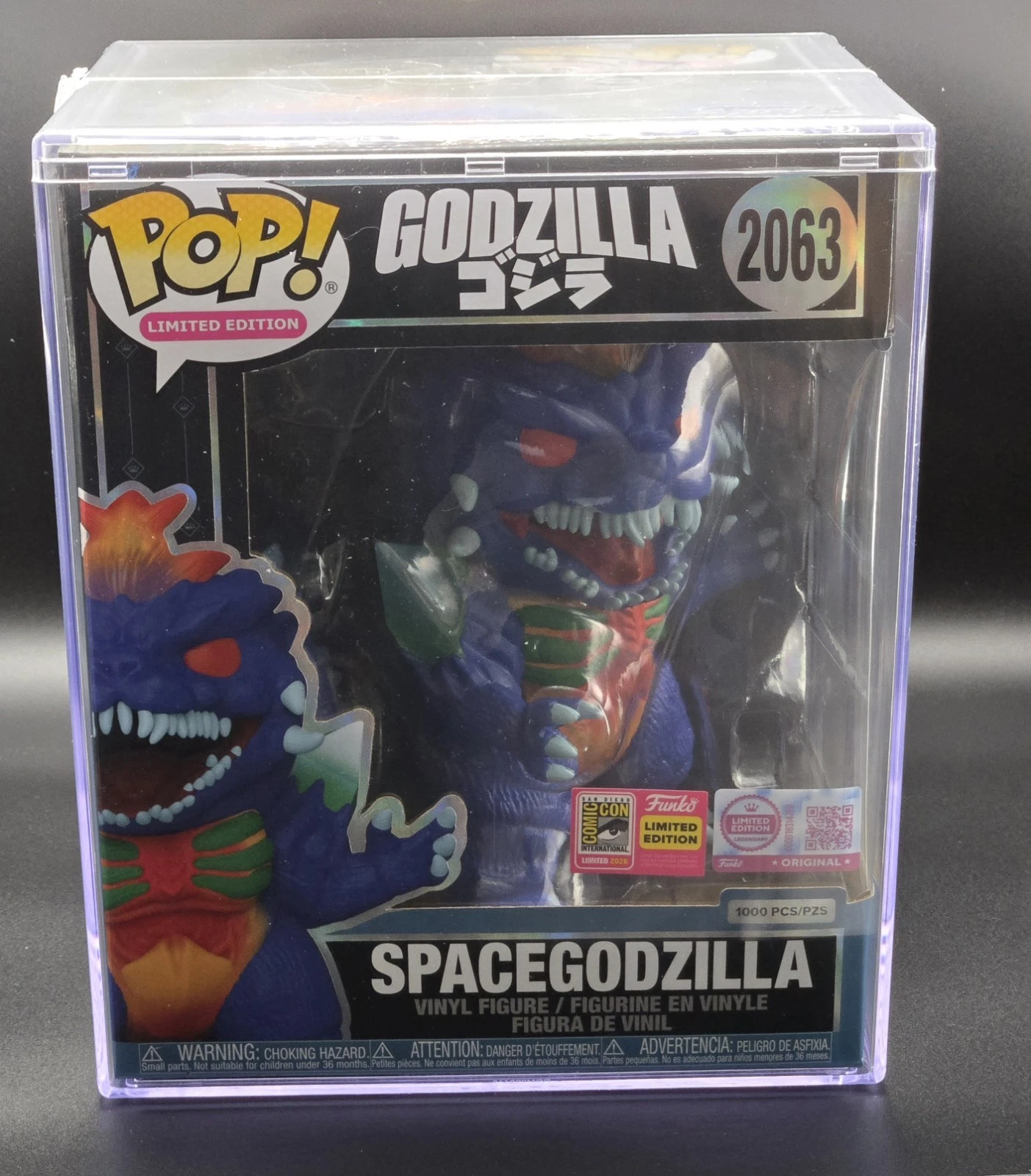 SDCC 2026 UCC Exclusive Funko Pop Godzilla #2064 Space Godzilla LE 1/1000 Mint