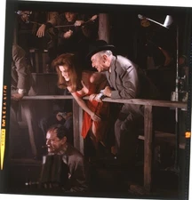 Ann-Margret in red dress Cincinnati Kid 1965 Original 2.25 x 2.25 Transparency