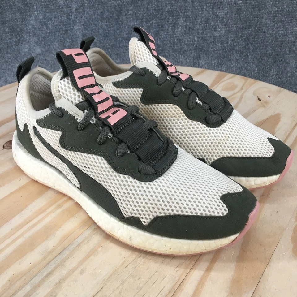 Puma Shoes Womens 8 NRGY Neko Skim Training Sneakers 192624-06 Off White Black - Image 3 of 4