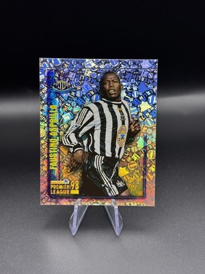 Merlin's Premier League '98 Foil Sticker #383, Faustino Asprilla, Newcastle Utd