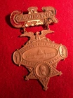 CIVIL WAR GAR 1902 WASHINGTON D.C. REUNION BADGE
