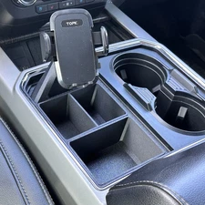2017-2022 F-250/350 Modular Compartment & Phone Mount for Center Console Pocket