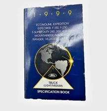 1999 Ford Truck F150 F250 Factory Dealership Spec Specification Manual Book SKUQ
