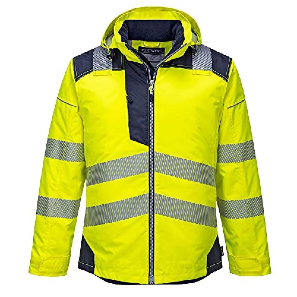 (TG. XL) PW3 Hi-Vis Winter Jacket - Color: YeNa - Talla: XL - NUOVO
