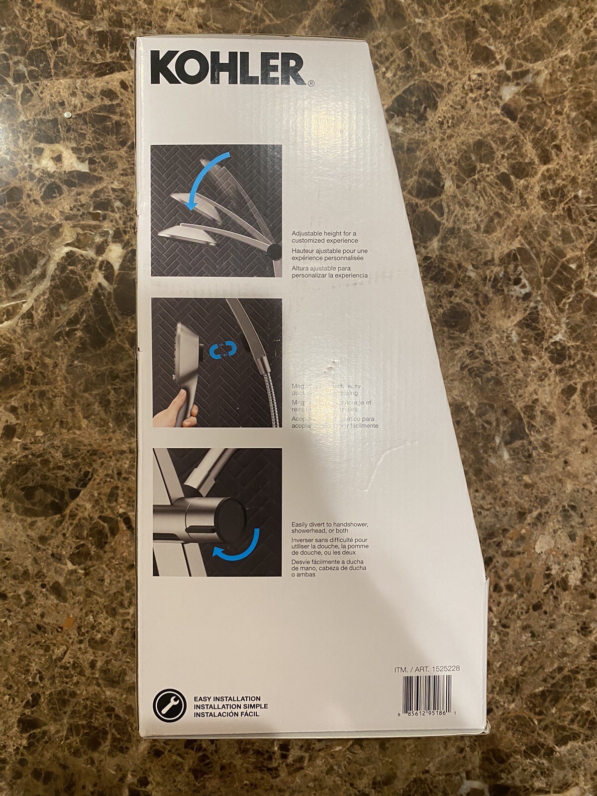Surprising Kohler Adjuste 3 In 1 Multifunction Shower Kit Photos