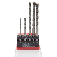 Sds Plus Bohrer Set 5Tlg Betonbohrer Hammerbohrer Steinbohrer Bohrersatz Schlag