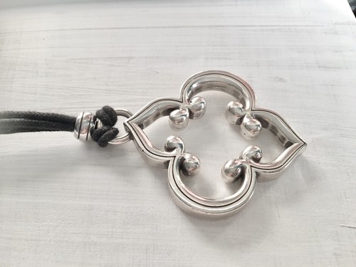 Collana in corda nera Brighton Jewelry Toledo - Foto 8 di 8