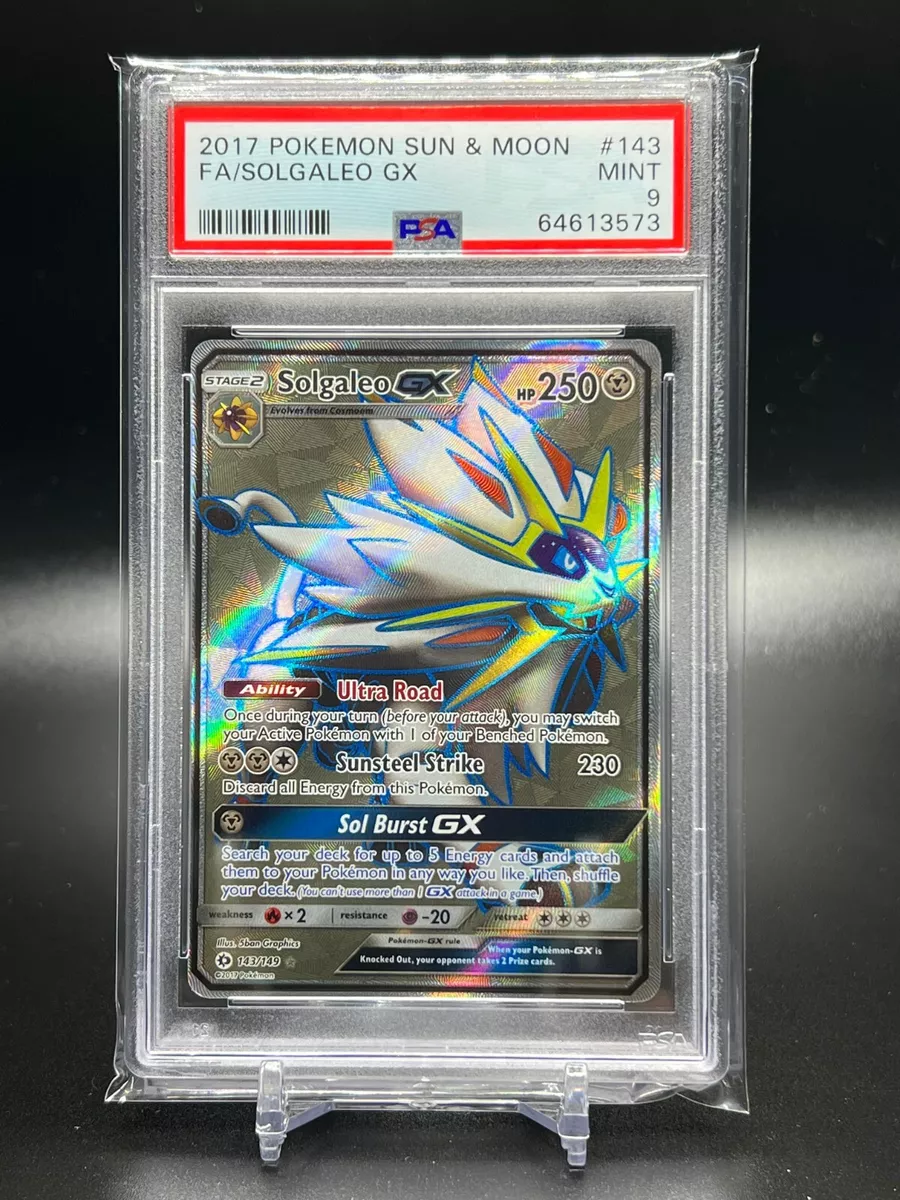 Solgaleo GX - Sun & Moon Pokémon card 143/149