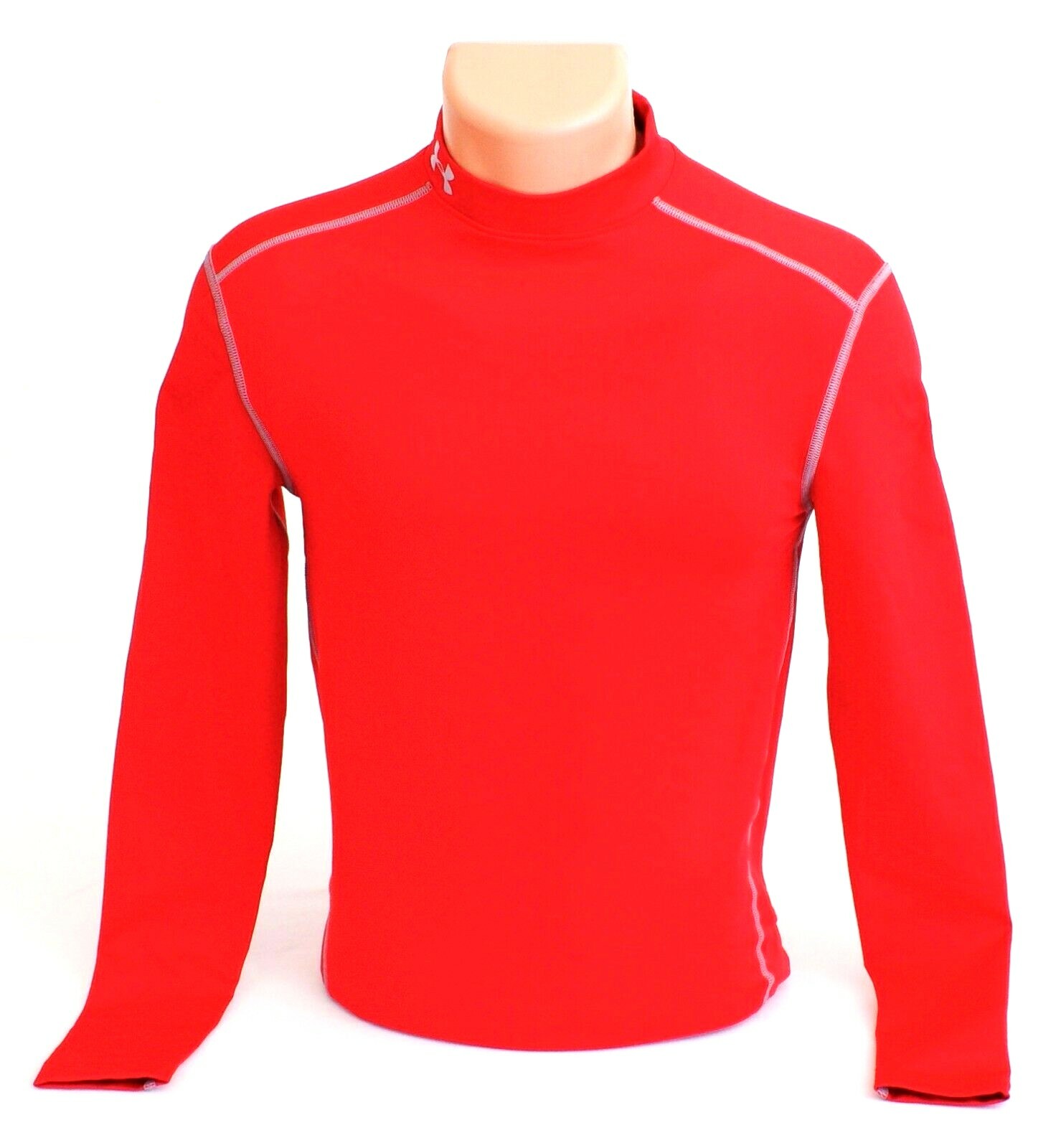 Under Armour Men's Red ColdGear Armour Compression Mock
