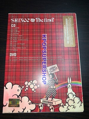 SHINee The First CD DVD First Press Limited Edition Great KPOP