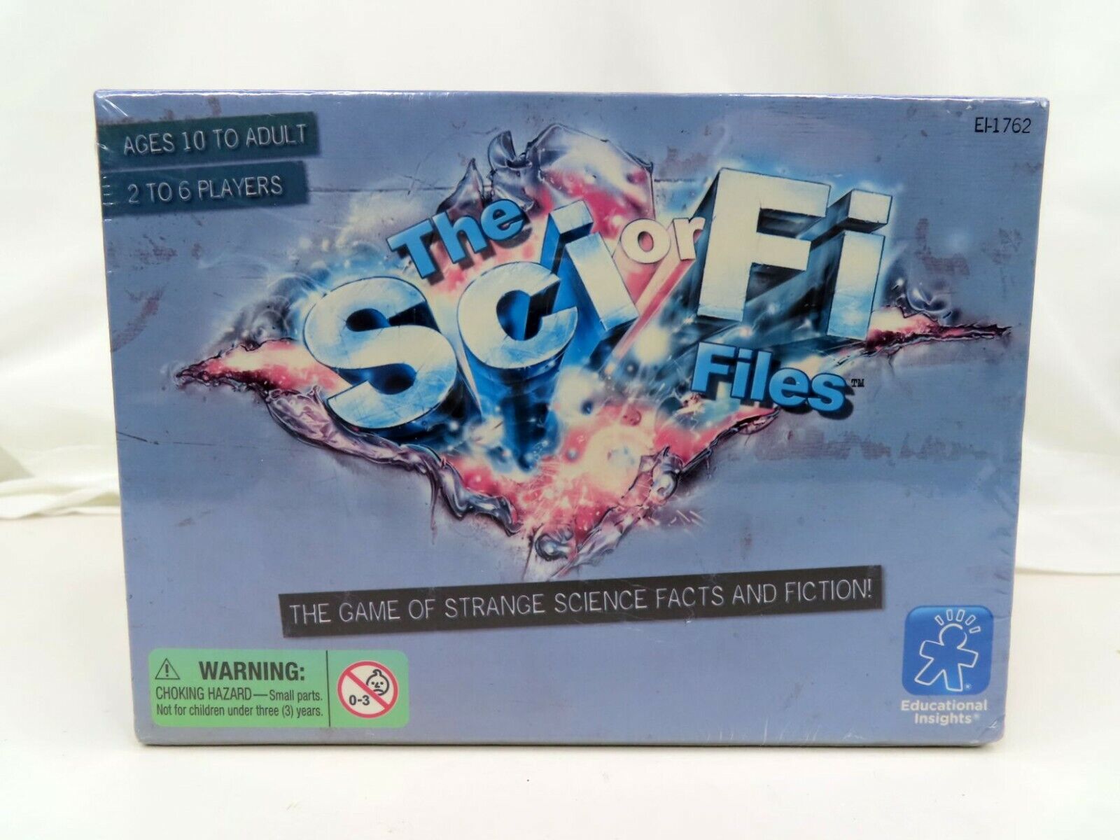 The Sci or Fi Files, Fact or Fiction Family Science Card Game NEW SEALED