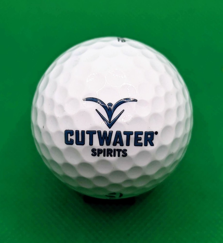 Cutwater Spirits logo golf ball - Alcohol