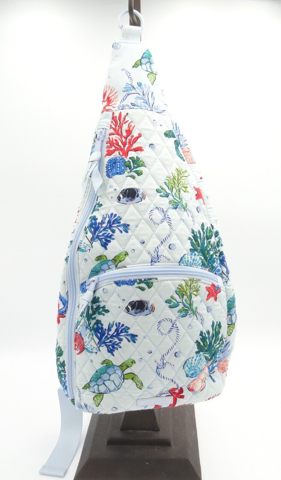 Vera Bradley ANCHORS AWEIGH Cotton Essential SLING Bag Backpack Turtles