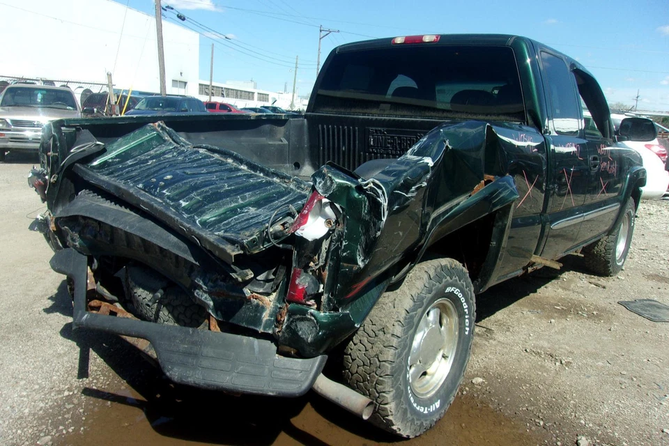 Used Right Sun Visor fits: 2003 Gmc Sierra 1500 pickup classic style creased doo - Изображение 4 из 4