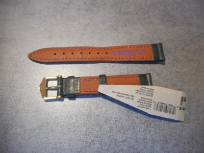Bracelet De Montre Hirsch Submarine Taille 16 Marron - Neuf Avec étiquettes, Cuir 2-pièces