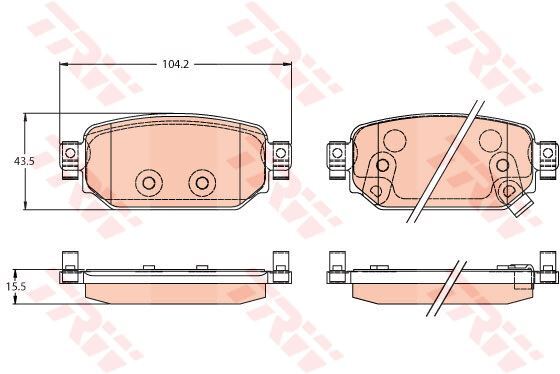 Plaquettes de frein Mazda 3 pour trajets quotidiens et vacances sécurisées moteur 2.0 et 2.2 D