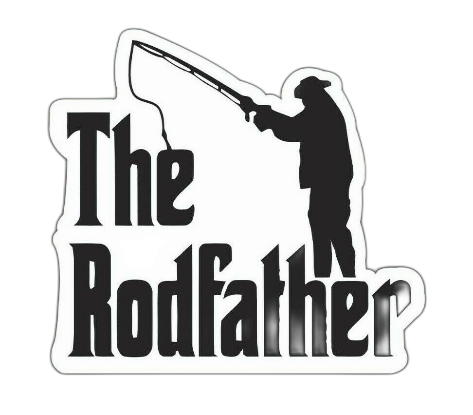 The RodFather Fisherman Sticker Decal