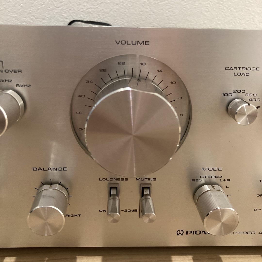 Pioneer SA-8800II アンプ&TX-8800II Pioneer SA-8800 II Stereo Integrated Amplifier Color Silver