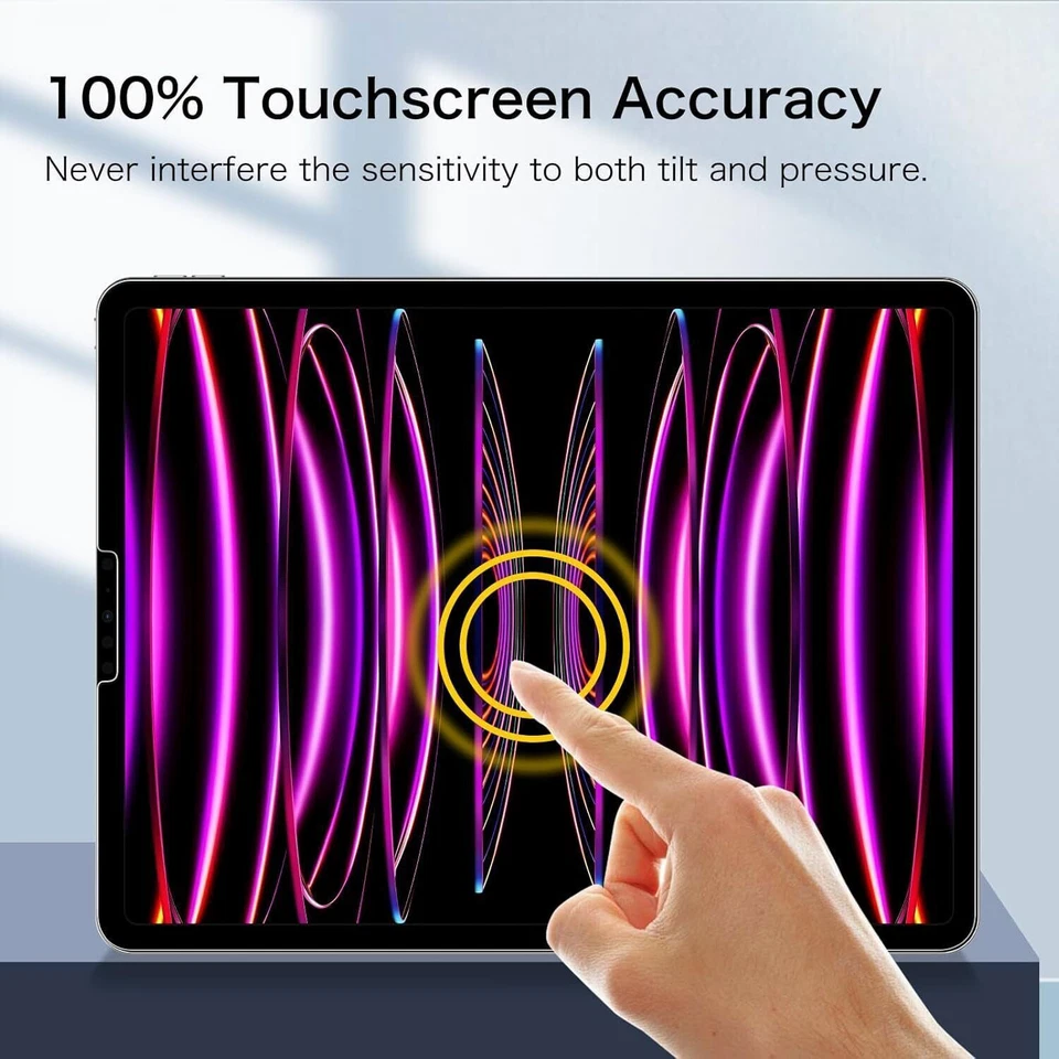 2-Pack Tempered Glass Screen Protector for iPad Pro 12.9-inch (6th 5th 4th 3rd) - Image 4 of 4