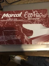 Marcal® Eco-Pac Natural Interfolded Dry Wax Paper, 8" x 10.75", 500 Count